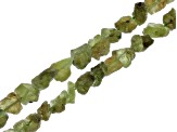 Peridot Nugget Bead Strands Set of 2