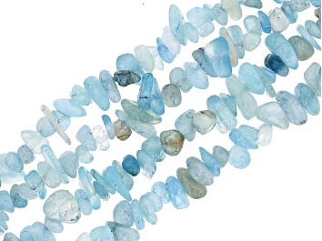 Picture of Aquamarine Chip Strand Set of 4 Approximately 30" in Length