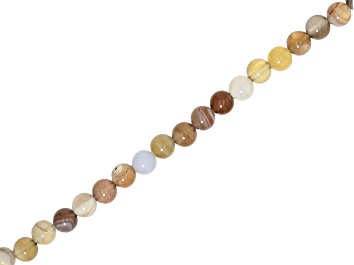 Picture of Botswana Agate 4mm Round Bead Strand Approximately 15-16" in Length
