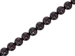 Garnet 6mm Round Bead Strand Approximately 1m in Length