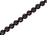 Garnet 6mm Round Bead Strand Approximately 1m in Length