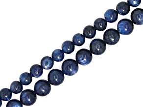 Kyanite 5-6mm & 7-8mm Bead Strand Set of 2