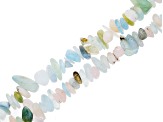Multi-Beryl Chip Bead Strand Set of 2 Each Approximately 30" in Length