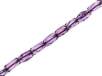 Picture of Amethyst Approximately 7x5mm Faceted Drum Bead Strand Approximately 13.5" in Length