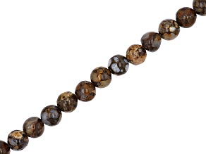 Opal in Matrix 6mm Round Bead Strand Approximately 15-16" in Length