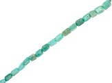 Amazonite 6x8-8x10mm Faceted Nugget Bead Strand Approximately 15-16" in Length