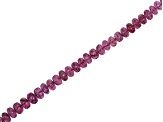 Malawi Magenta Garnet 4-5.5mm Round Bead Strand Approximately 16" in Length
