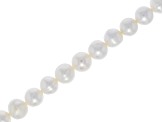 White Cultured Freshwater Pearl 9-10mm Potato Bead Strand Approximately 14-15" in Length