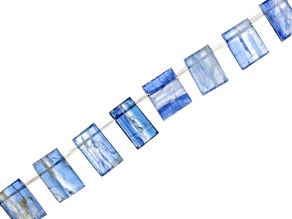 Kyanite Rectangle Bead Strand Approximately 16" in Length