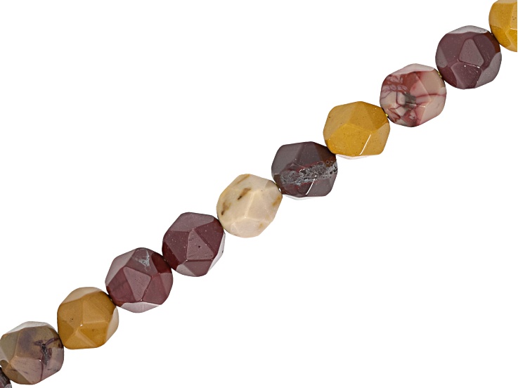 Mookaite 8mm Faceted Bead Strand Approximately 13-14" in Length