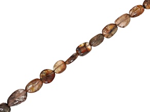 Chocolate Andalusite 5x7mm-6x9mm Tumble Bead Strand Approximately 15-16" in Length