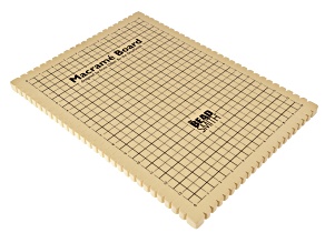 Macrame Board Designed By Anne Dilker 10"X14"   Grid