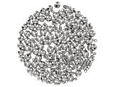 Metal Bead Set in Silver Tone Assorted Shapes And Sizes Appx 226 pieces Total
