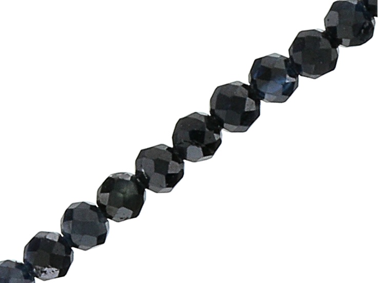 1 Strand Natural Faceted 2mm Blue Topaz Gemstone Jewelry Making Rondelles Beads
