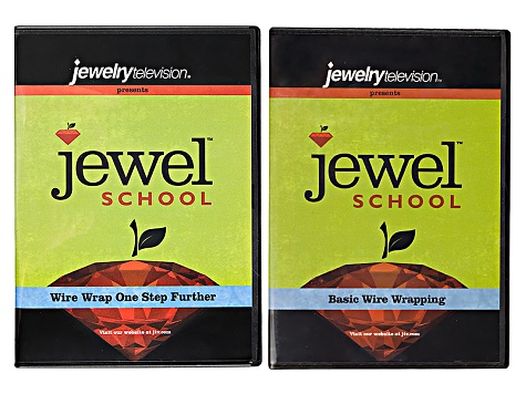 Jewel School™ Basic Wire Wrapping DVD and Wire Wrap One Step Further DVD Set of 2