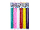 11/0 Glass Seed Bead Kit in 6 Assorted Colors