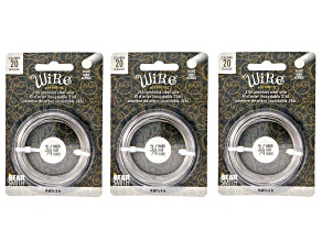 Stainless Steel 20ga Wire 6 Meter Coil Set of 3