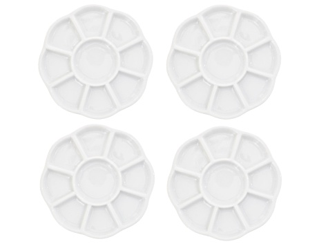 Ceramic Bead Tray With 9 Compartments Set Of 4