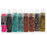 Seed Bead Revolution Supply Kit includes Superduos, Superunos, Tilas, And Miniduos 17 Tubes Total