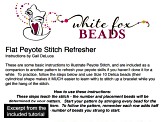 Peyote Stitch Refresher Kit - Matte Metallic Supply And Project Kit