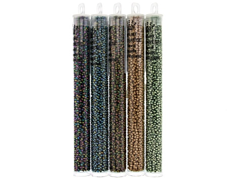 Bead Embroidery Basics & Beyond Supply Kit Beading Foundation, Beads, Glue, Ultrasuede and Needles