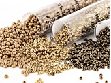 Bead Embroidery Basics & Beyond Supply Kit Beading Foundation, Beads, Glue, Ultrasuede and Needles