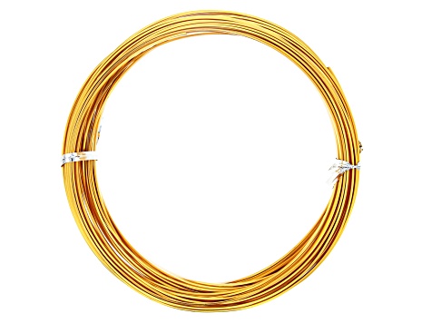 Aluminum Wire Set of 8 includes 18G Round, Flat Diamond Cut and Flat Smooth in 3 Assorted Tones