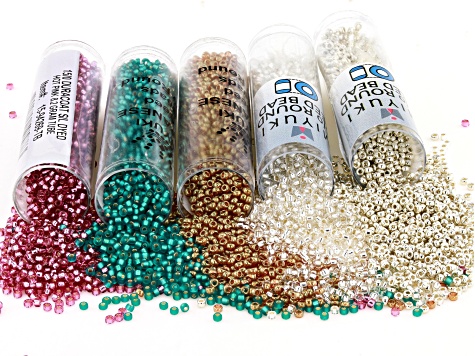 bead seed kit jtv assorted colors glass list