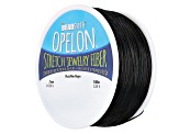 Opelon Stretch Jewelry Fiber Cord 0.7mm Appx 100 Meters - Black