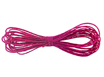 Picture of Akola appx 6ft Braided Raffia Cord in Magenta