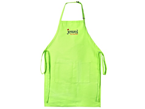 Jewel School® Apron in Lime Green
