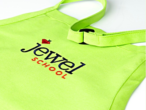 Jewel School® Apron in Lime Green