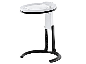 Picture of Foldable LED Magnifier Lamp with Cleaning Cloth