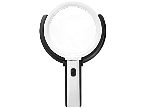 Foldable LED Magnifier Lamp with Cleaning Cloth