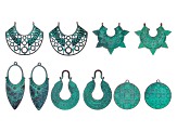 Patina Focal Kit in 5 Designs 10 Pieces Total