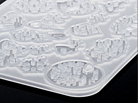 Fancy Shape Silicone Mold for Resin Set of 2