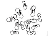 Fancy Quick Link in Assorted Designer Shapes in Silver Tone with Connectors and Clasps