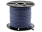 Round Cotton Braided Cord in Blue Appx 3mm in Diameter Appx 10m in length