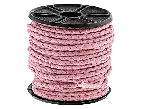 Round Cotton Bolo Cord in Pink Appx 2mm in Diameter Appx 10m in length