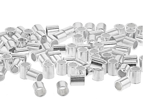 Soft Flex Crimp Tubes in 4 Metal Types Appx 400 Pieces Total