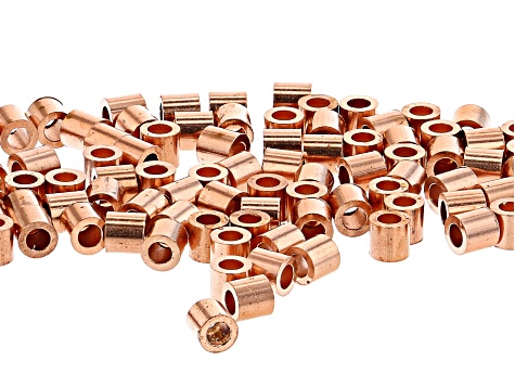 Soft Flex Crimp Tubes in 4 Metal Types Appx 400 Pieces Total