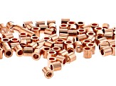 Soft Flex Crimp Tubes in 4 Metal Types Appx 400 Pieces Total