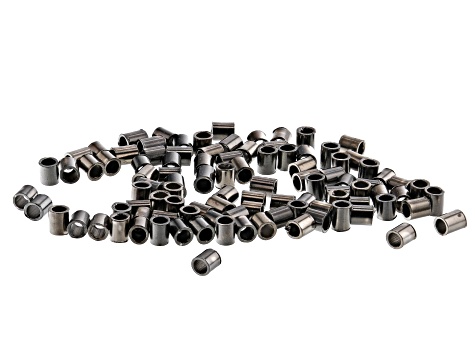 Soft Flex Crimp Tubes in 4 Metal Types Appx 400 Pieces Total