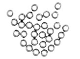 Stainless Steel Findings Kit Includes Jump Rings, Head Pins, Beads, and Crimps Appx 708 Pieces Total