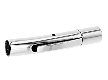 Picture of Bayonet Style Clasp in Stainless Steel Appx 28x5mm with Appx 3mm Large Hole