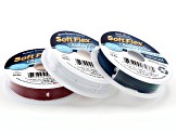 Soft Flex 19-Strand and 49-Strand Beading Wire Set of 6 in Assorted Colors