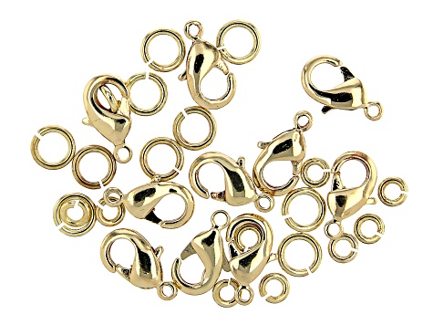 6STYLES CHUNKY TEXTURED GOLD SILVER ALUMINIUM CURB LINK CHAIN BRACELET 8" CLASP
