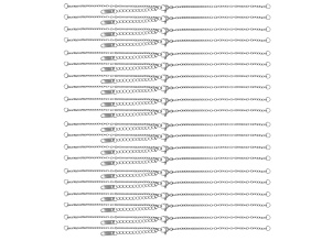 Stainless Steel Open Chain Bracelet Foundation Set of 20