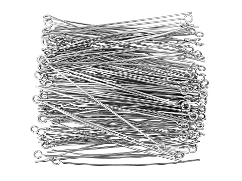 Stainless Steel Eyepins in 2 Sizes Appx 300 Pieces - JMKIT1528 | JTV.com