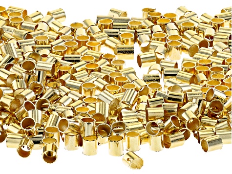 Crimp Tube Beads - 1000-Piece Tube Crimp Beads for Jewelry Making 